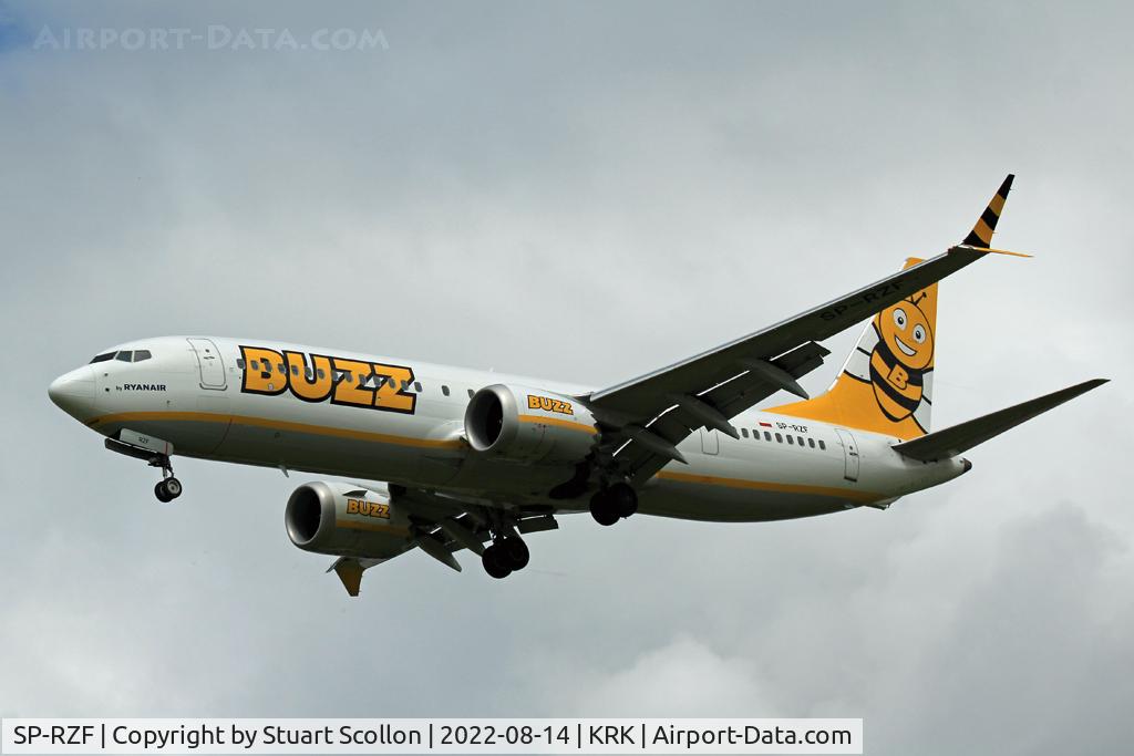 SP-RZF, 2021 Boeing 737-8-200 MAX C/N 62318, Buzz-Ryanair
