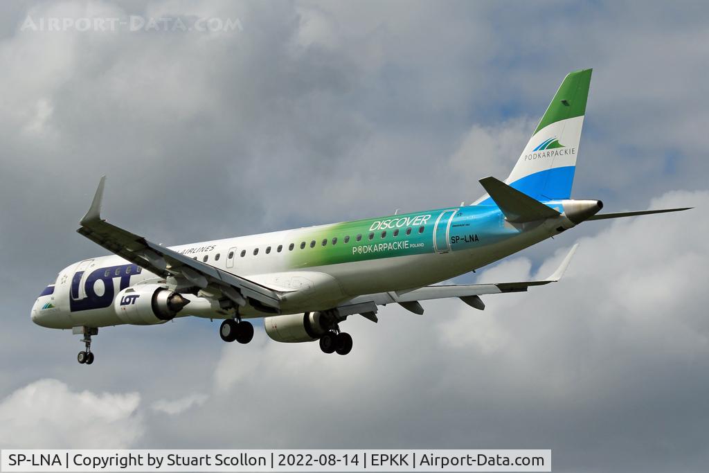 SP-LNA, 2011 Embraer 195LR (ERJ-190-200LR) C/N 19000415, LOT Polish