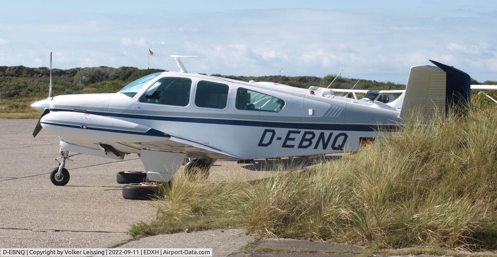 D-EBNQ, 1974 Beech V35B Bonanza Bonanza C/N D-9602, parking