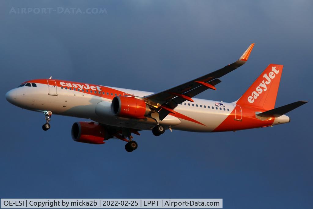 OE-LSI, 2019 Airbus A320-251N C/N 9105, Landing
