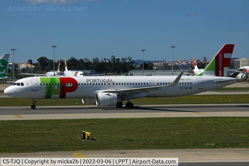 CS-TJQ, 2019 Airbus A321-251NX C/N 9308, Taxiing