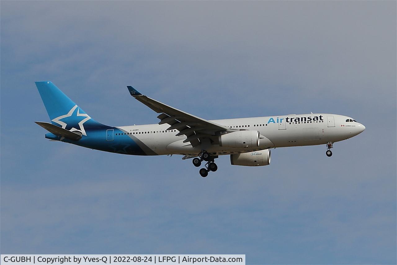 C-GUBH, 2002 Airbus A330-243 C/N 455, Airbus A330-243, On final rwy 09L, Roissy Charles De Gaulle airport (LFPG-CDG)