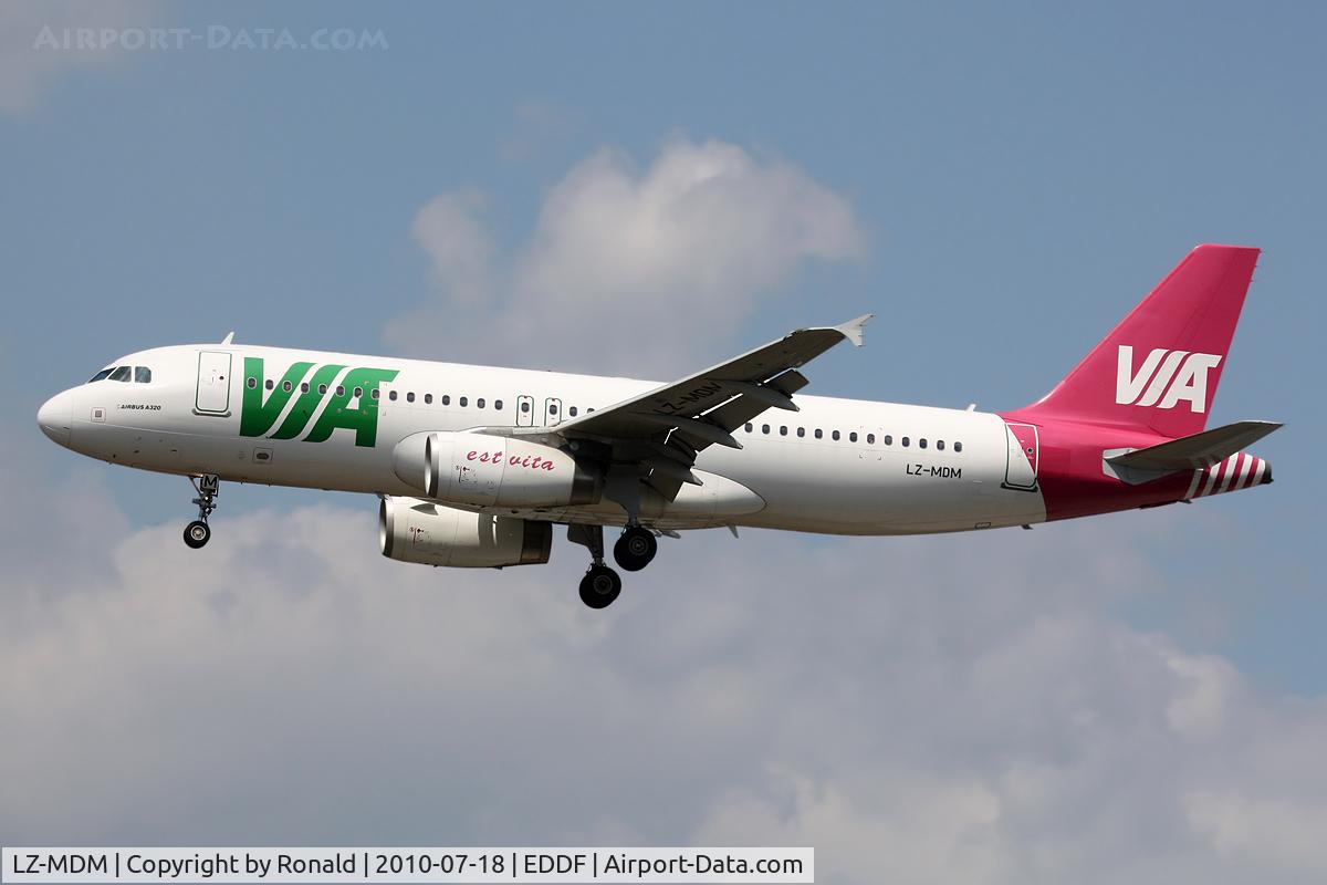 LZ-MDM, 2006 Airbus A320-214 C/N 2804, at fra