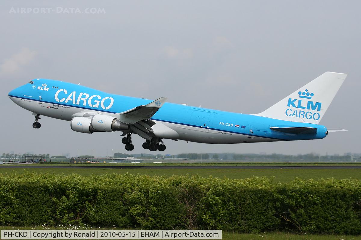 PH-CKD, 2008 Boeing 747-428F/ER/SCD C/N 35233, at spl