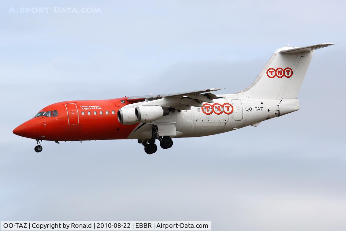 OO-TAZ, 1991 British Aerospace BAe.146-200QC Quick Change C/N E2188, at bru