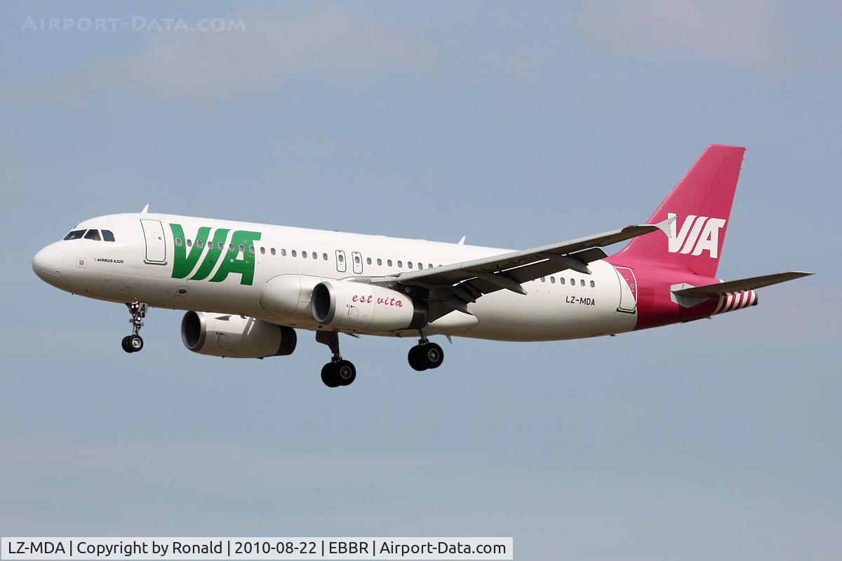 LZ-MDA, 2006 Airbus A320-232 C/N 2732, at bru