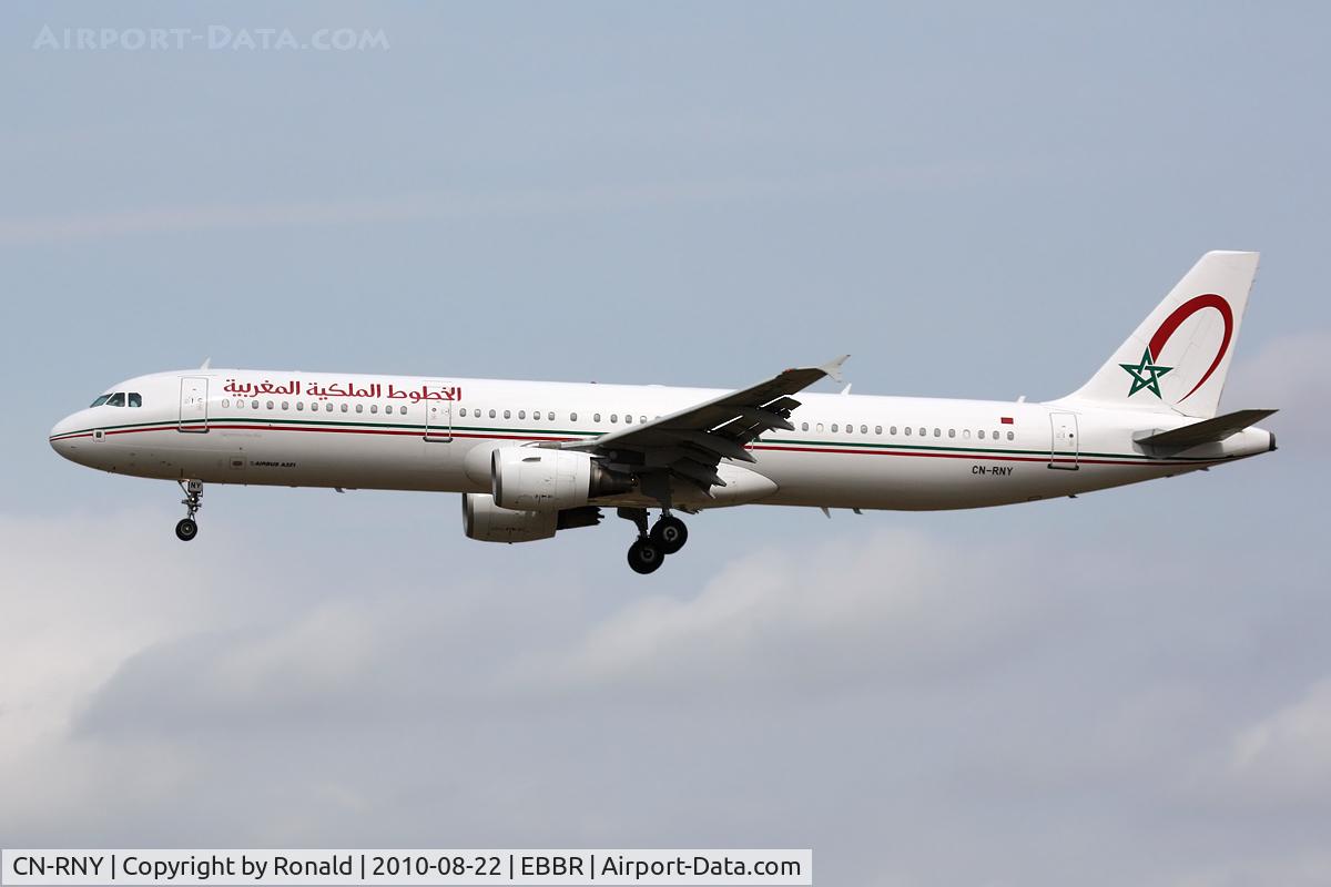 CN-RNY, 2003 Airbus A321-211 C/N 2076, at bru