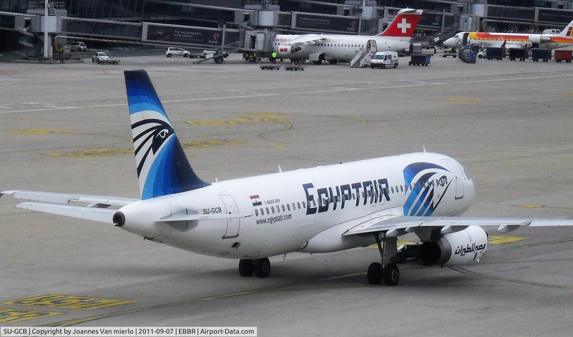 SU-GCB, 2003 Airbus A320-232 C/N 2079, Brussels