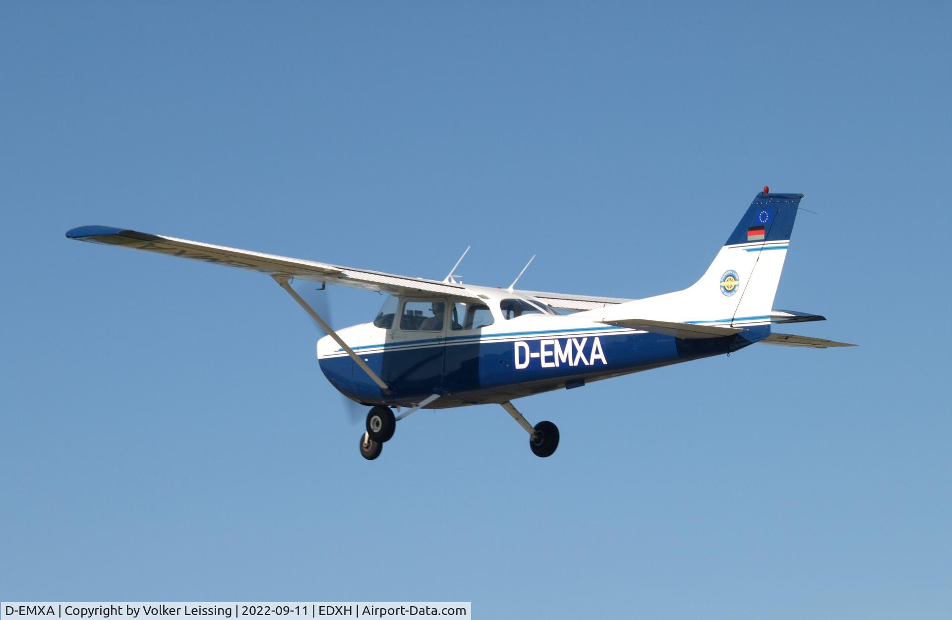 D-EMXA, 1973 Reims Cessna F172 Skyhawk C/N F17201018, take off