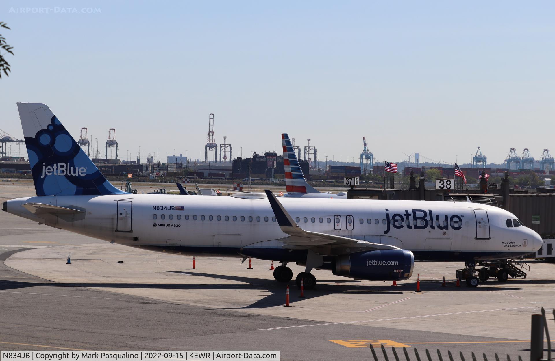 N834JB, 2013 Airbus A320-232 C/N 5782, Airbus A320-232