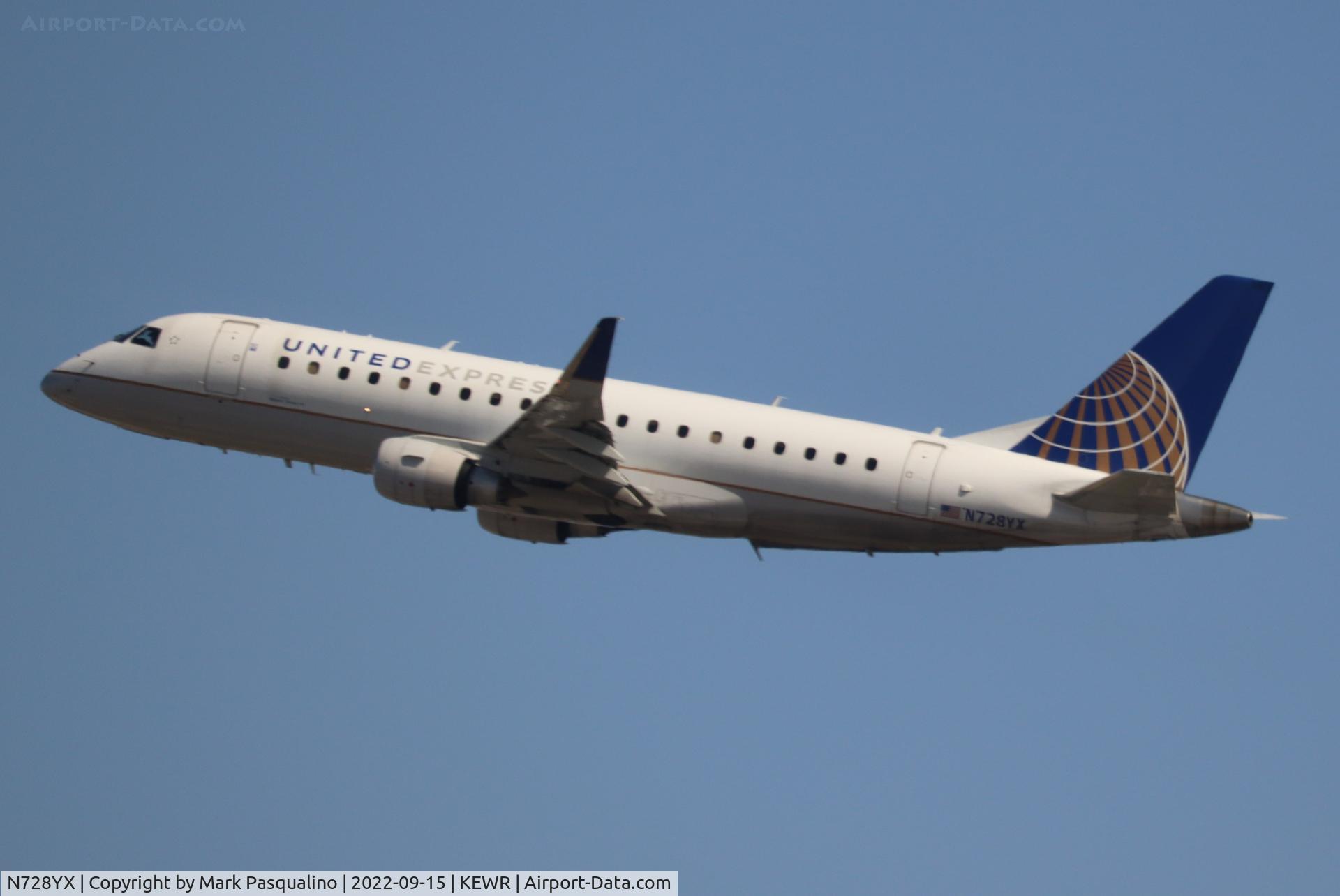 N728YX, 2015 Embraer 175LR (ERJ-170-200LR) C/N 17000510, ERJ-170-200LR