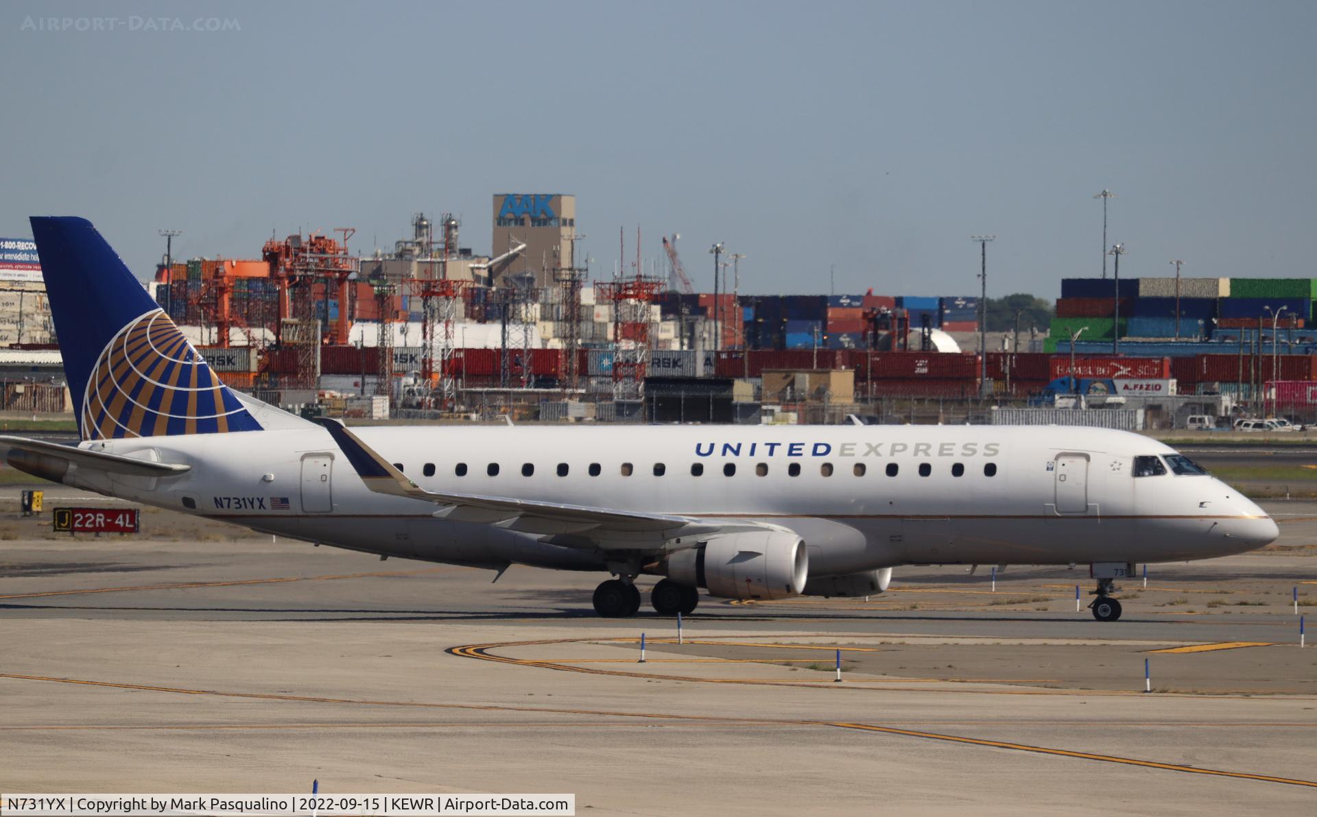N731YX, 2015 Embraer 175LR (ERJ-170-200LR) C/N 17000520, ERJ-170-200LR