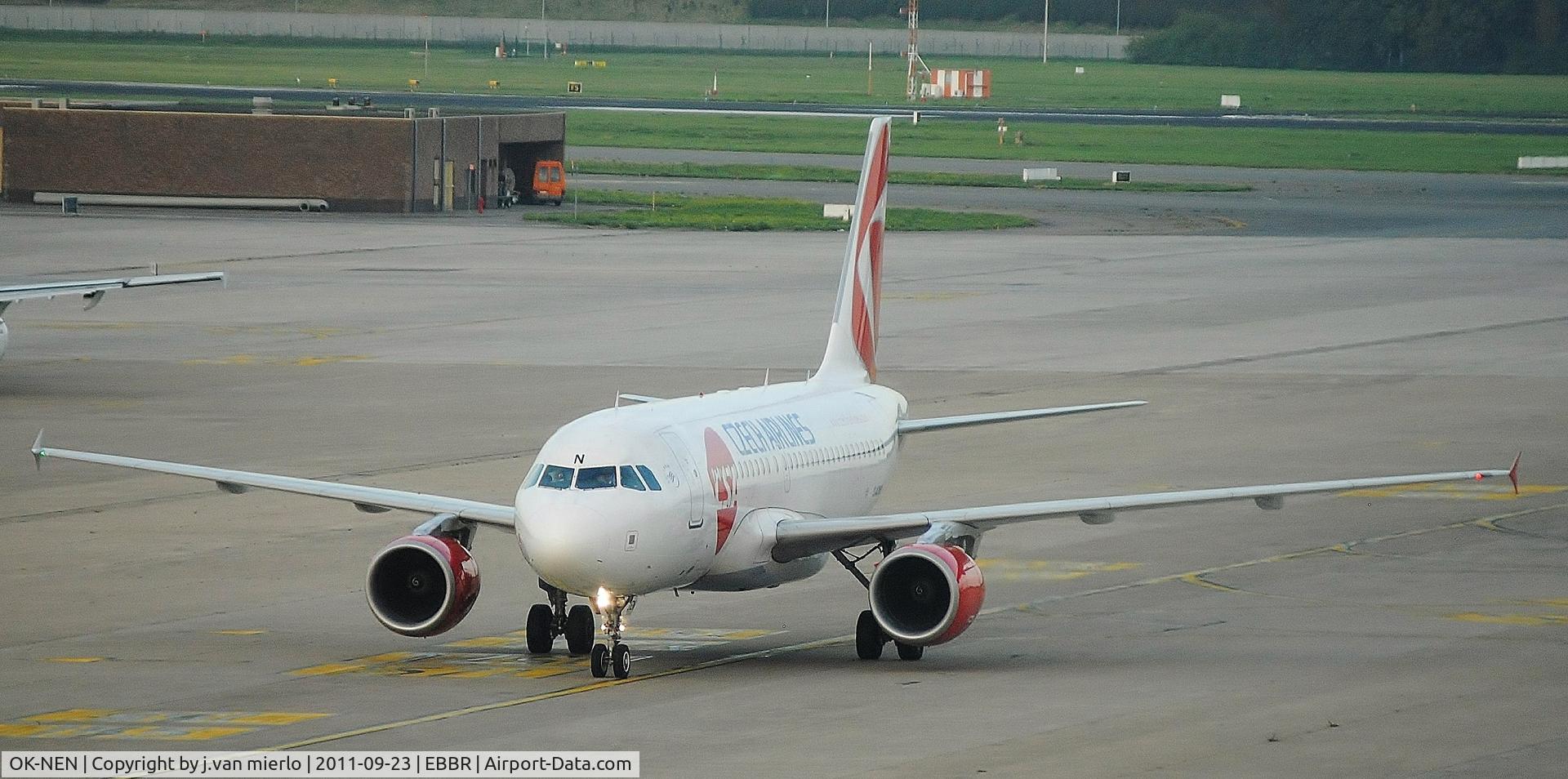 OK-NEN, 2008 Airbus A319-112 C/N 3436, Brussels