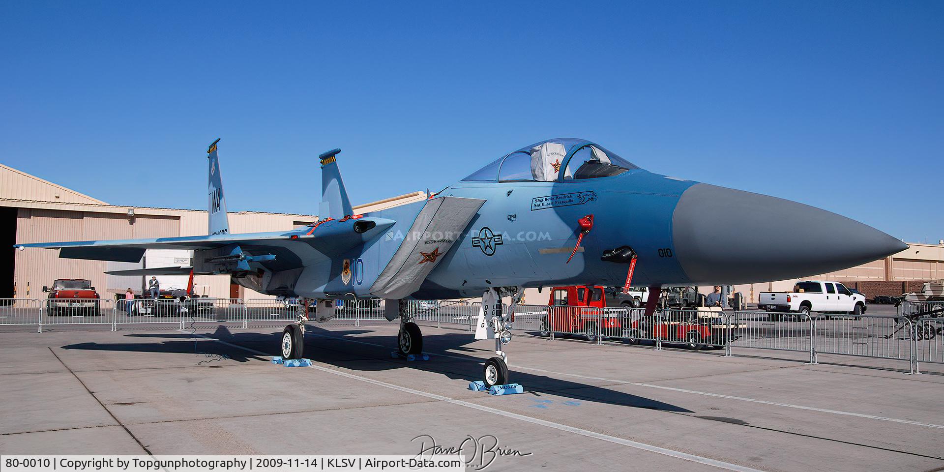 80-0010, 1980 McDonnell Douglas F-15C Eagle C/N 0646/C159, 65th AGRS
