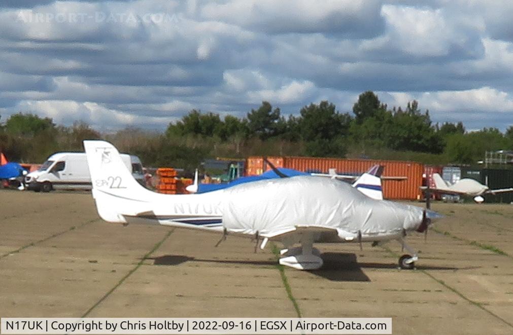 N17UK, 2002 Cirrus SR22 C/N 200, Parked at North Weald, Essex
