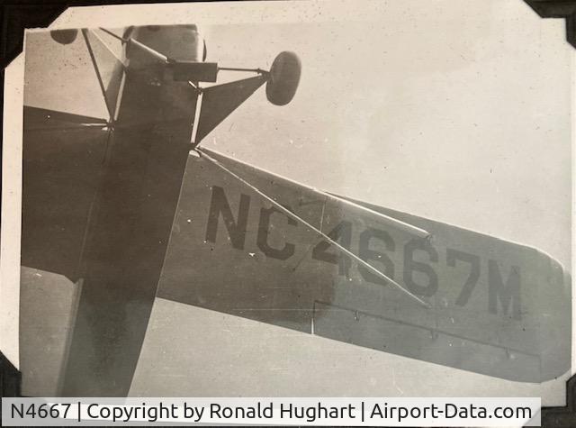 N4667, 1947 Piper PA-11 Cub Special Cub Special C/N Not Given, 1940's