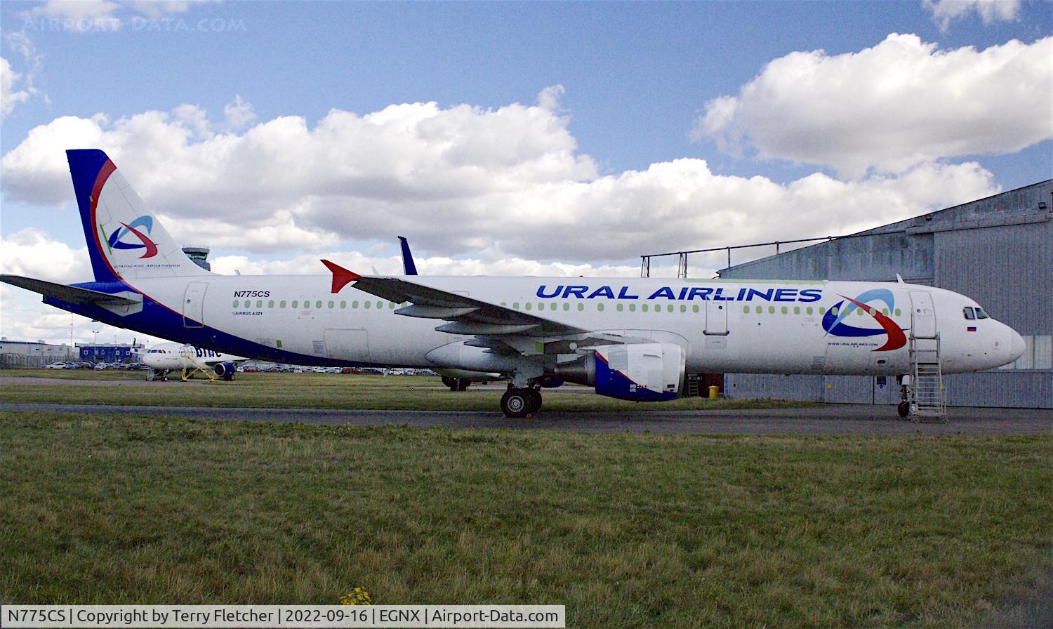 N775CS, 1998 Airbus A321-211 C/N 775, Ex VQ-BOF with Ural Airlines - destined for 9H-CGD with SmartLynx /Airlines Malta