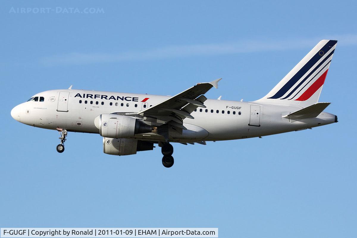 F-GUGF, 2004 Airbus A318-111 C/N 2109, at spl