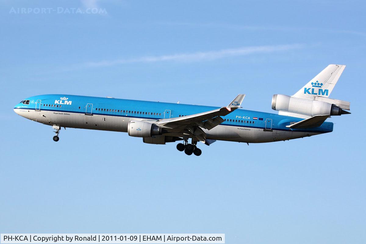 PH-KCA, 1993 McDonnell Douglas MD-11 C/N 48555, at spl