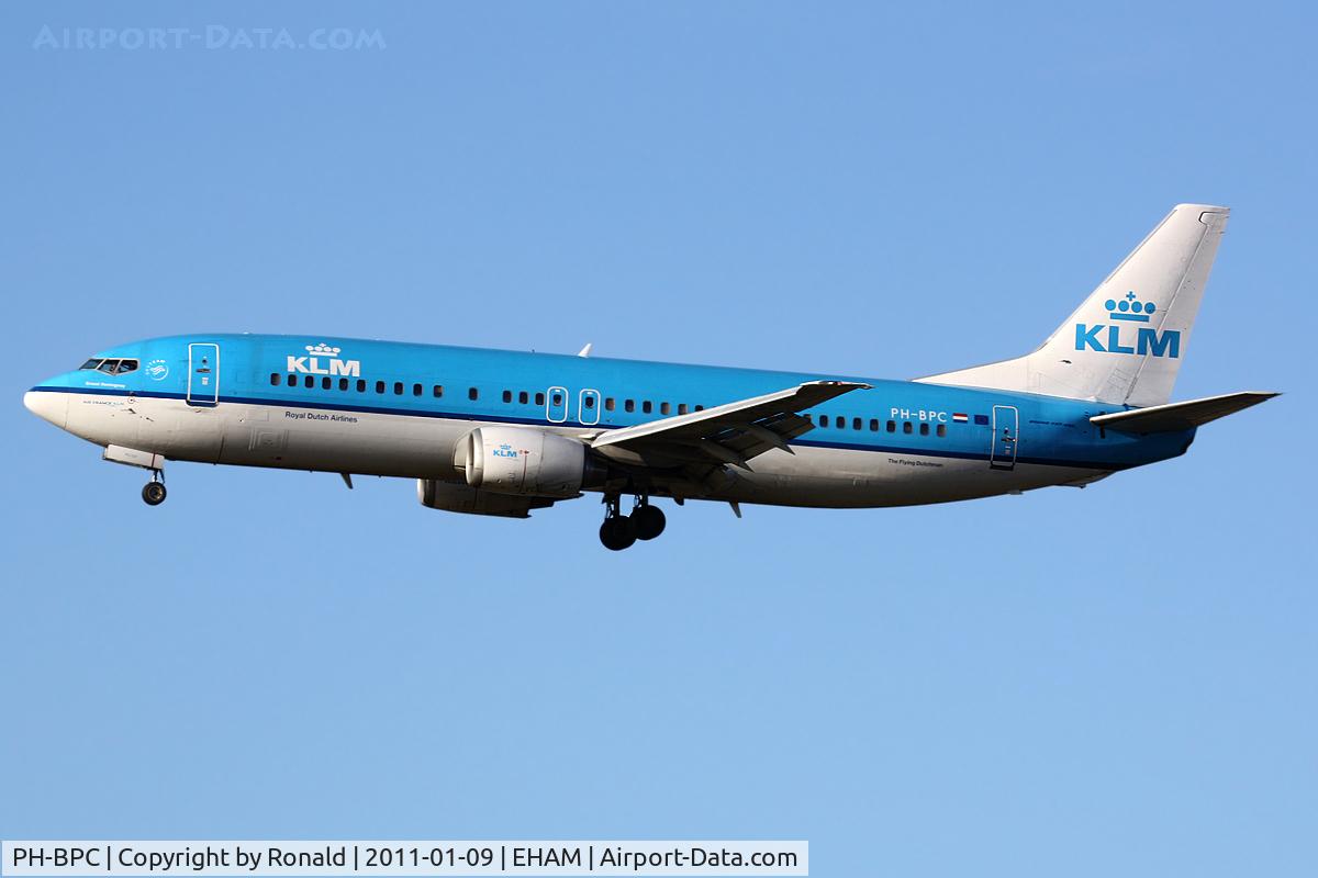 PH-BPC, 1989 Boeing 737-4Y0 C/N 24468, at spl