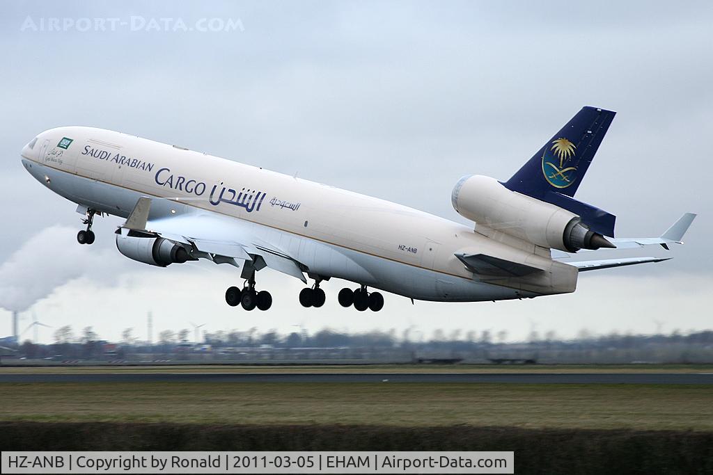 HZ-ANB, 1997 McDonnell Douglas MD-11F C/N 48775, at spl