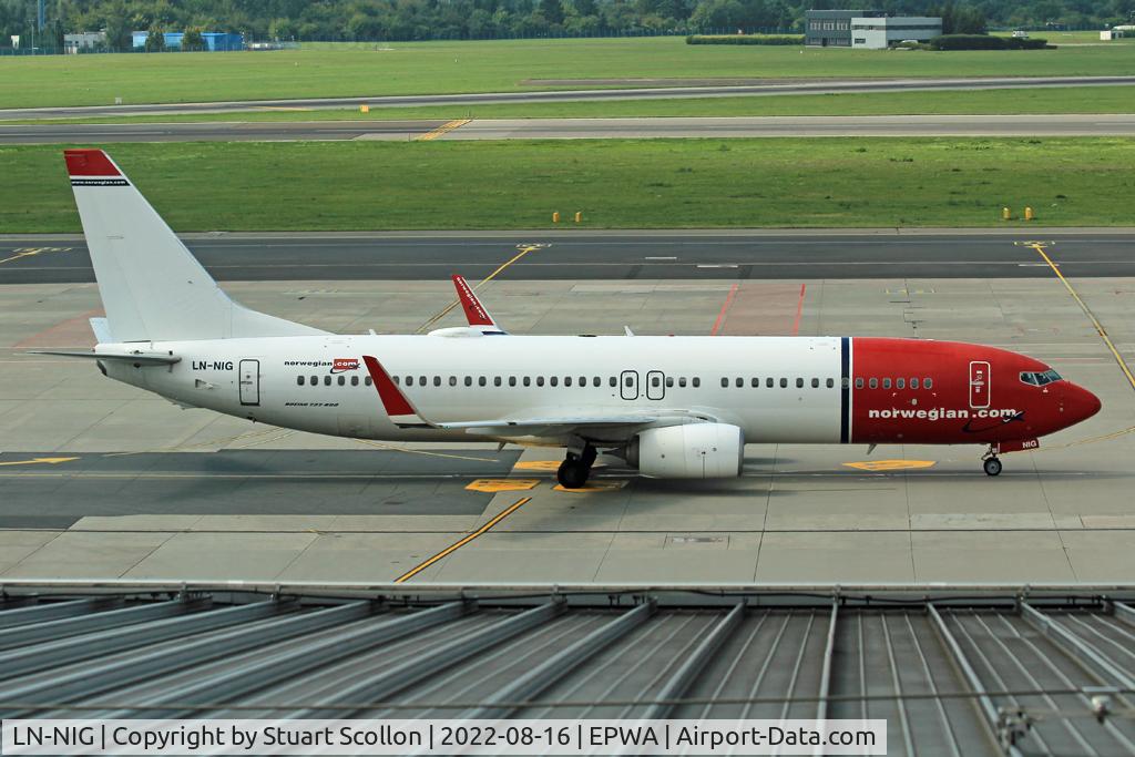 LN-NIG, 2014 Boeing 737-8JP C/N 43878, Norwegian