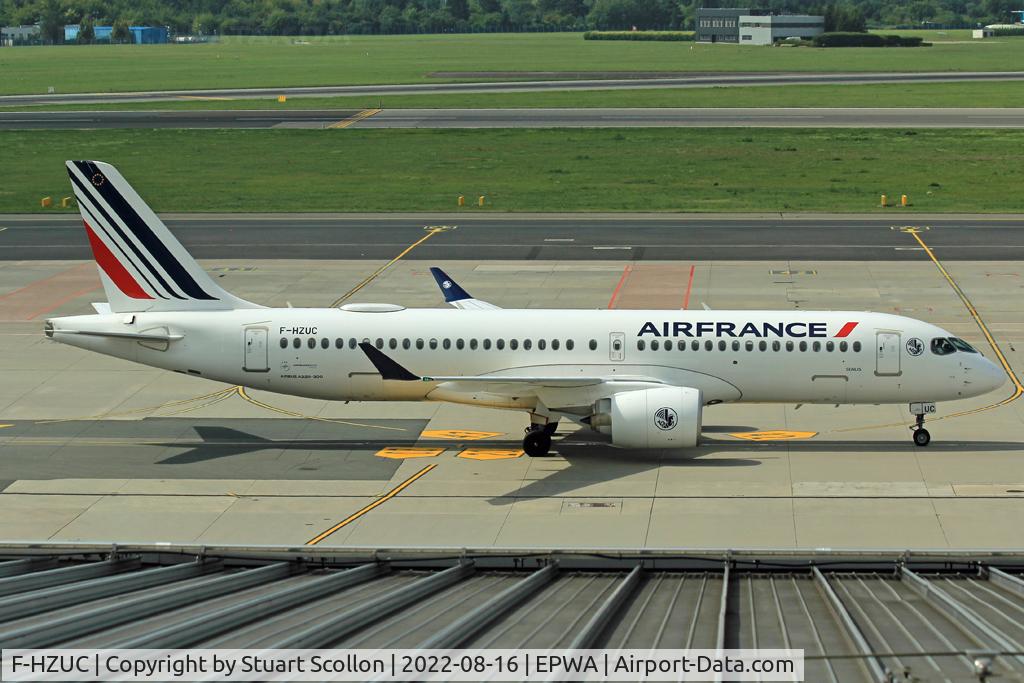 F-HZUC, 2021 Airbus A220-300 C/N 55140, Air France