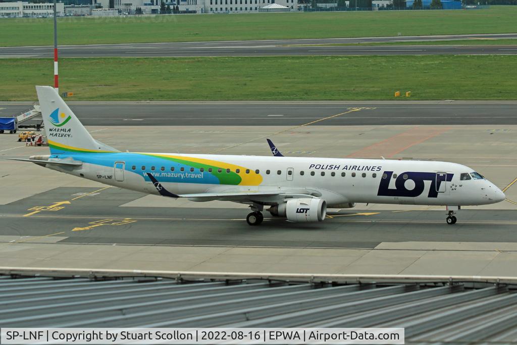 SP-LNF, 2013 Embraer 195LR (ERJ-190-200LR) C/N 19000596, LOT Polish