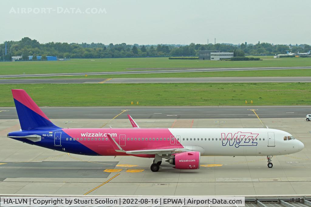 HA-LVN, 2020 Airbus A321-271NX C/N 10050, Wizz