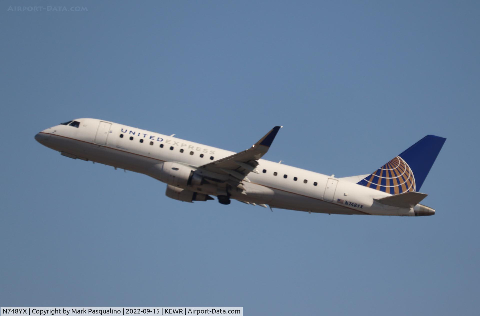 N748YX, 2017 Embraer 175LR (ERJ-170-200LR) C/N 17000677, ERJ-170-200LR