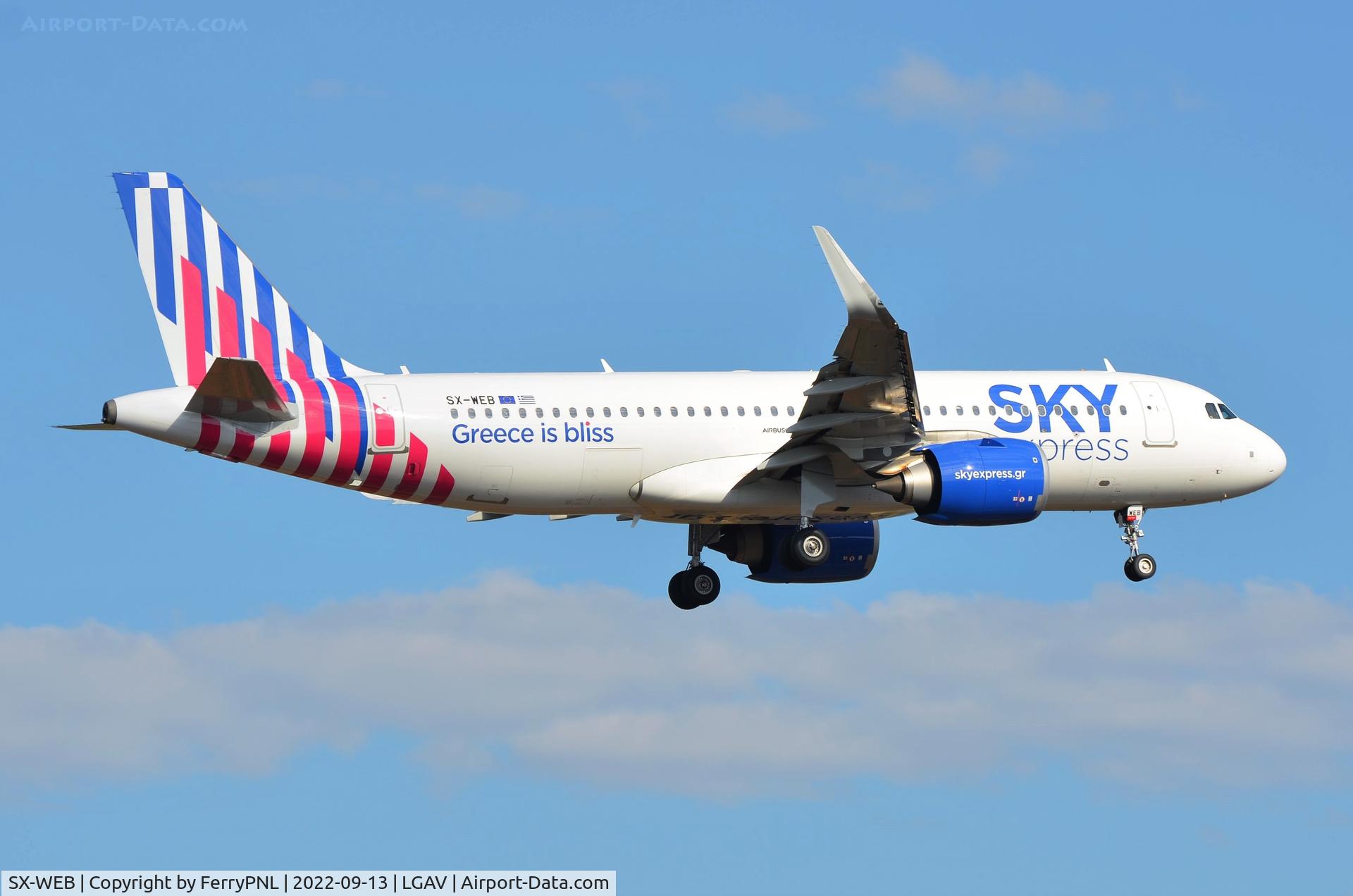 SX-WEB, 2020 Airbus A320-251N C/N 9507, Airbus A320N of Sky Express