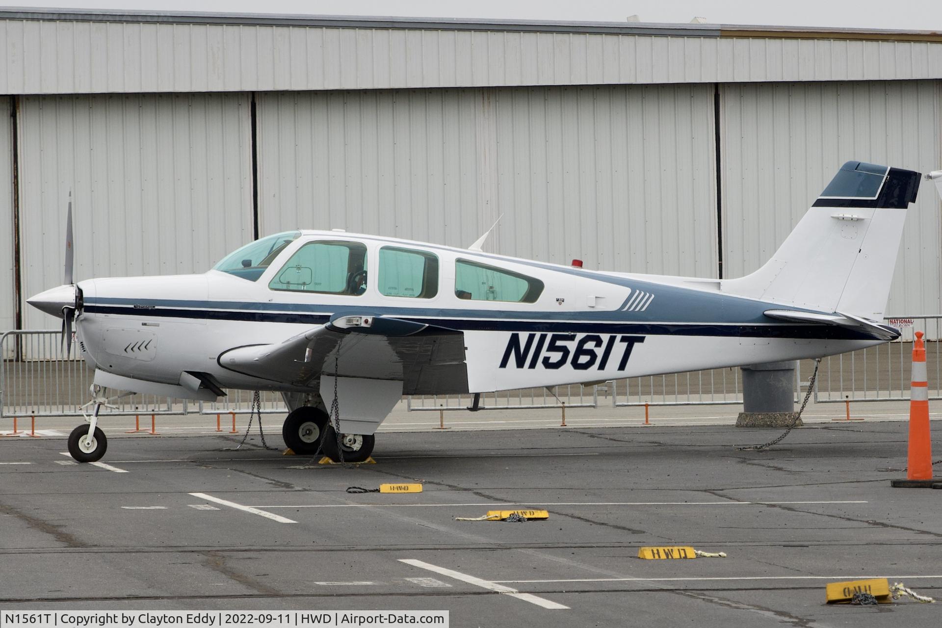 N1561T, 1994 Beech F33A Bonanza C/N CE-1777, Hayward airport in California 2022.