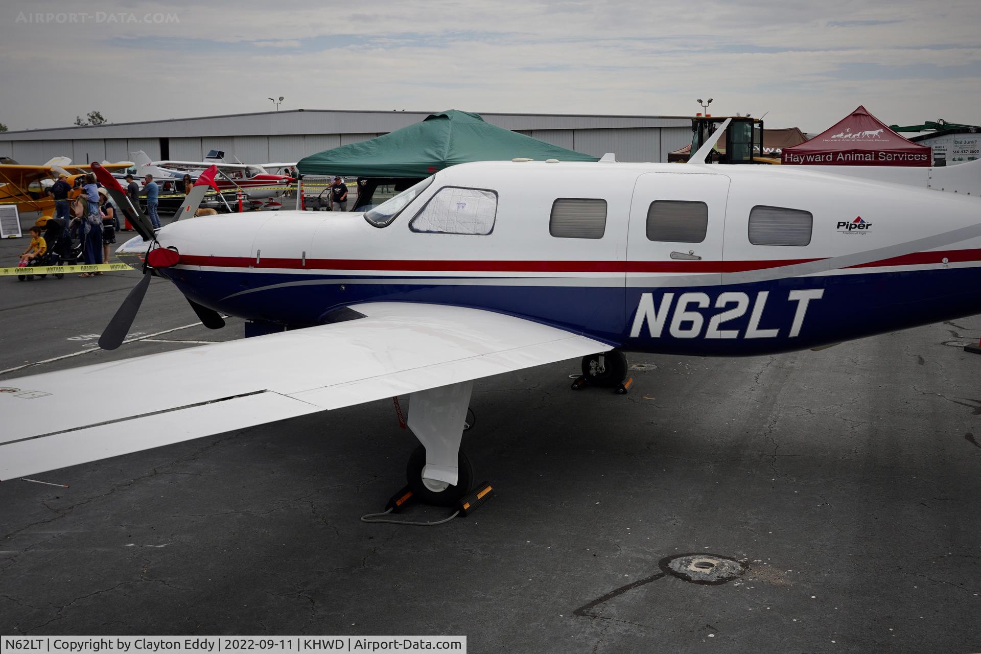 N62LT, 2001 Piper PA-46-500TP Malibu Meridian C/N 4697027, Hayward airport open house in California 2022.