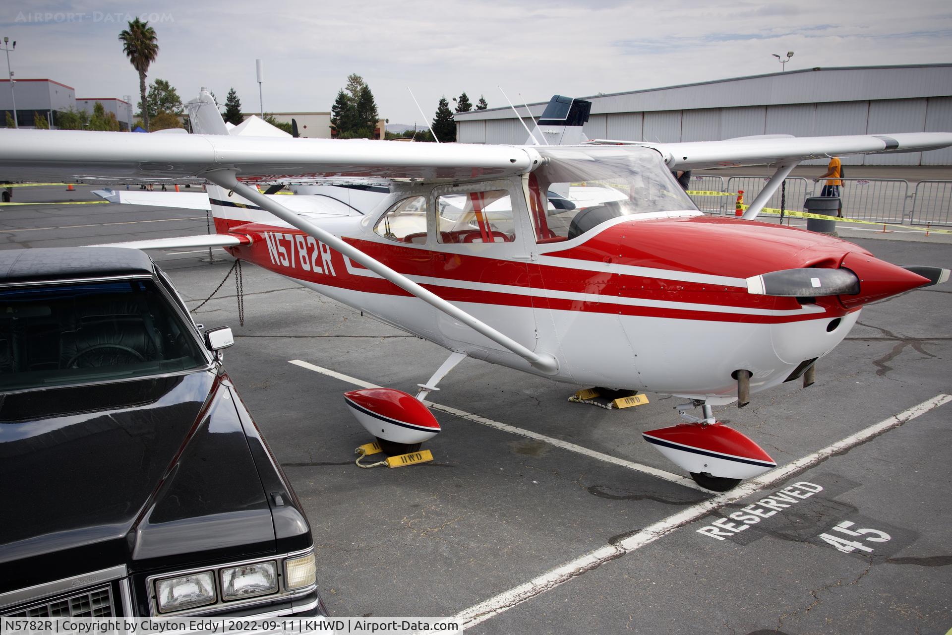 N5782R, 1965 Cessna 172G C/N 17253451, Hayward airport open house. California. 2022.