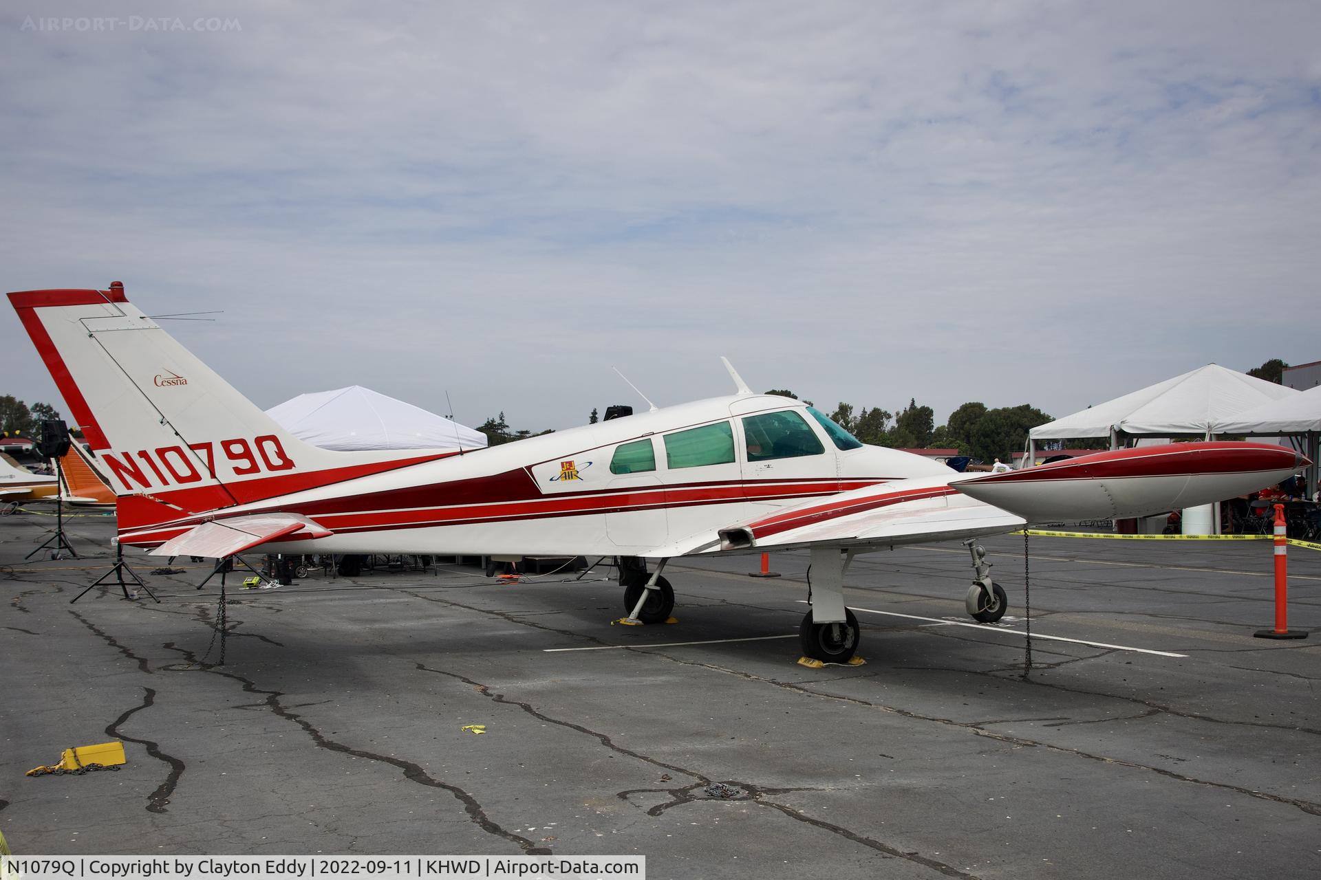 N1079Q, 1963 Cessna 310H C/N 310H0079, Hayward airport open house. California 2022.