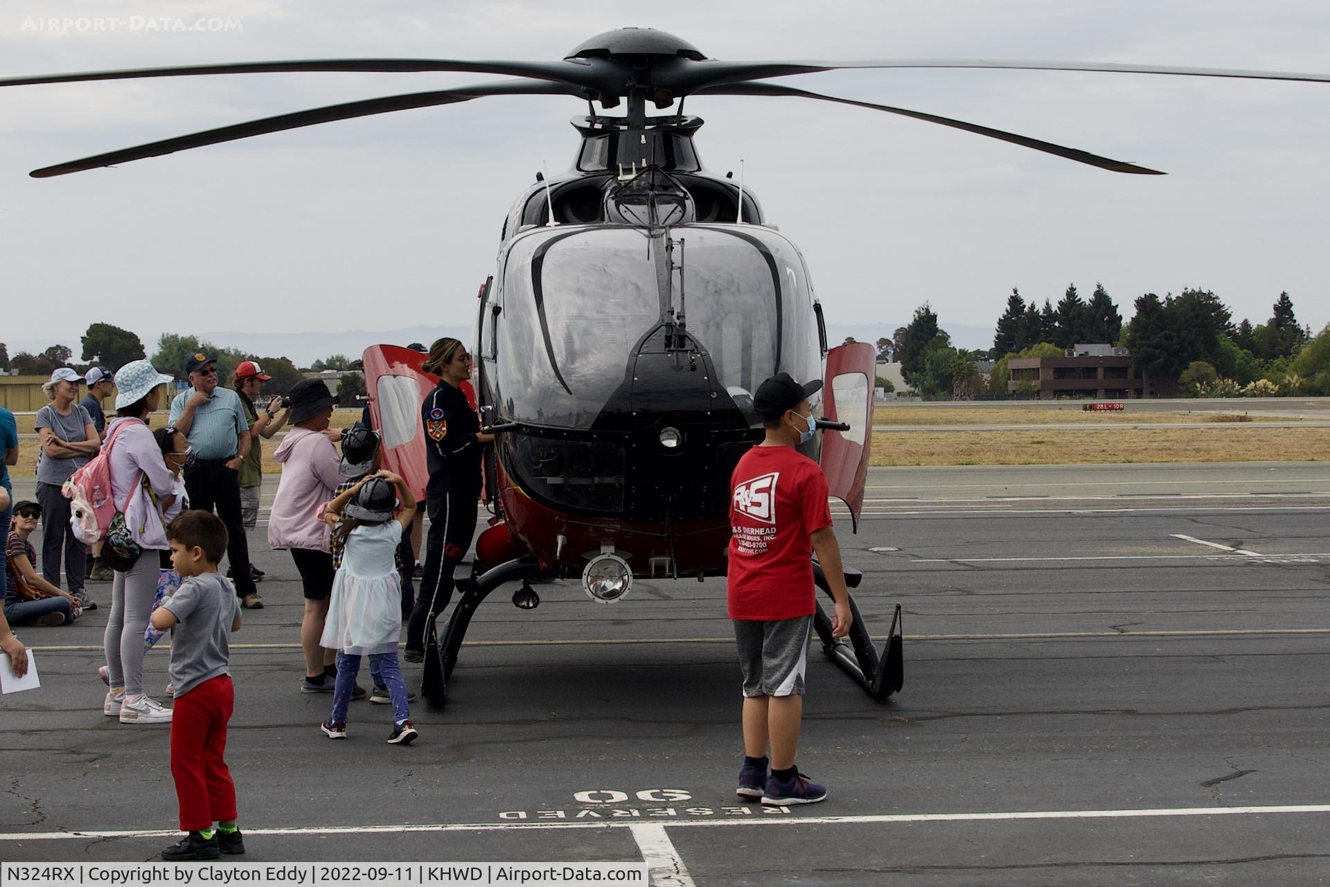 N324RX, 2018 Airbus Helicopters EC-135P-3 C/N 1274, Hayward airport open house. California 2022.