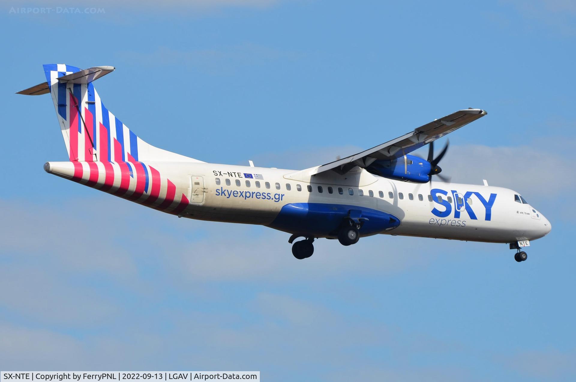 SX-NTE, 2019 ATR 72-600 C/N 1575, Arrival of Sky Express ATR72
