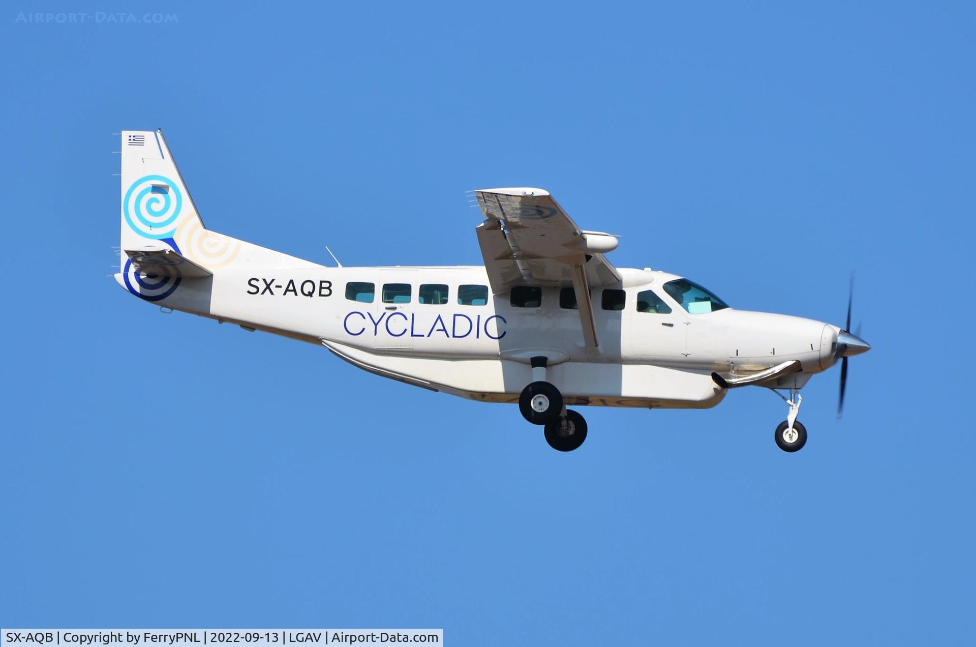 SX-AQB, Cessna 208B Grand Caravan C/N 208B5562, Arrival of Cycladic Air Ce208B
