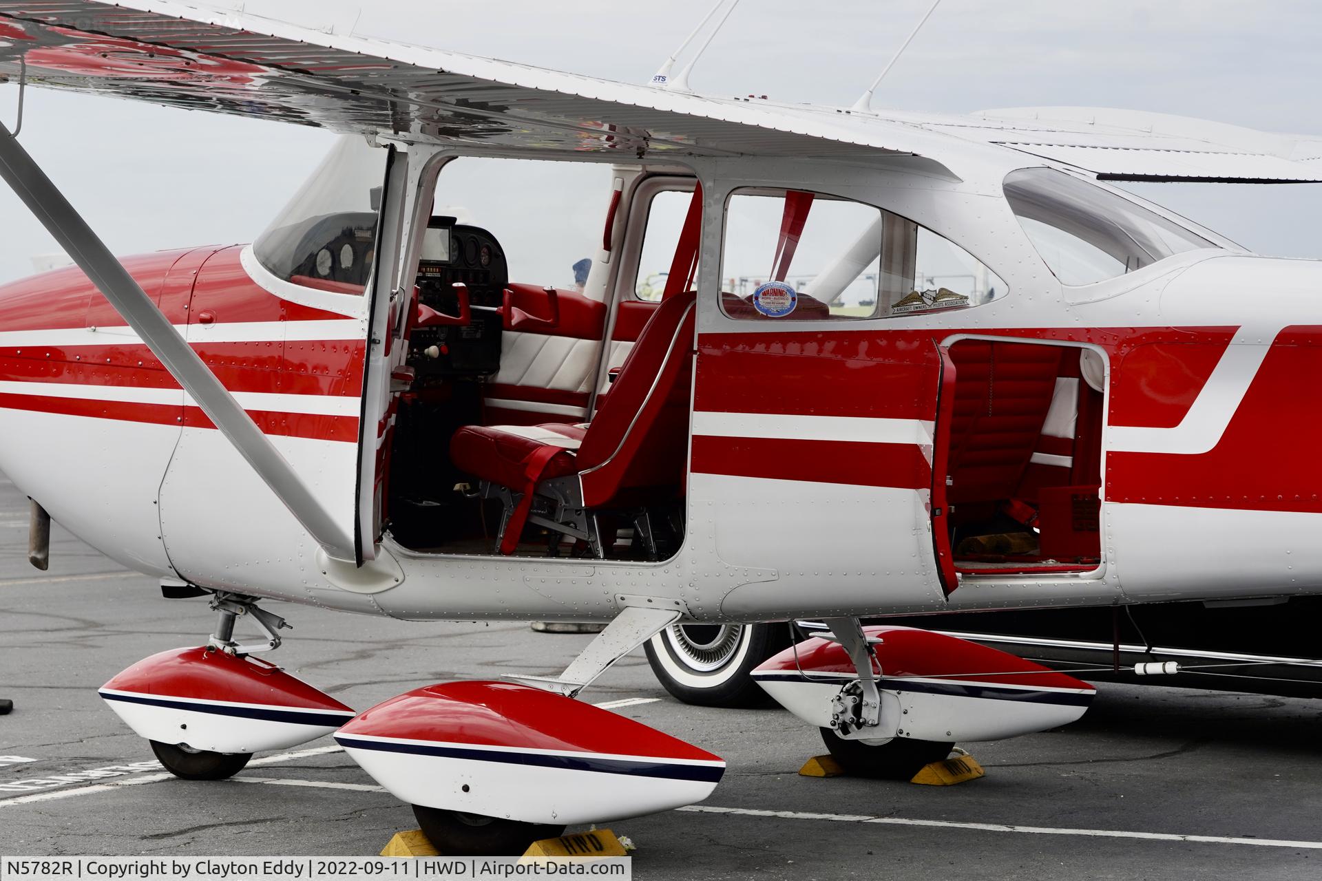N5782R, 1965 Cessna 172G C/N 17253451, Hayward airport in California 2022.