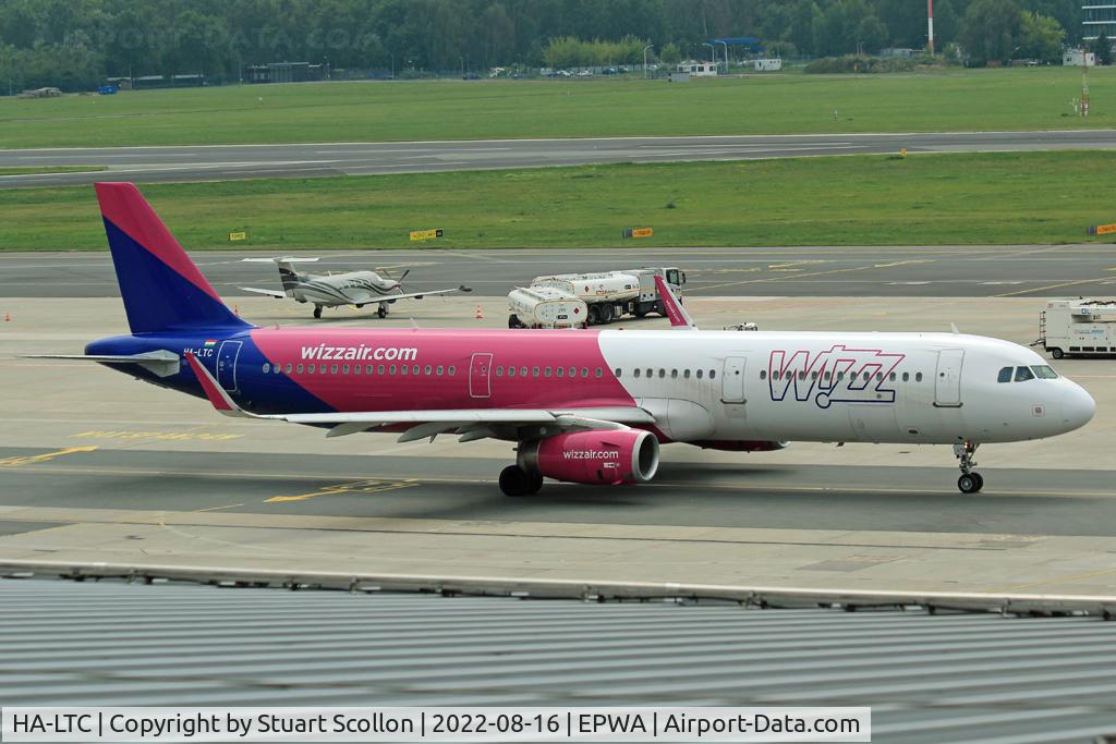 HA-LTC, 2018 Airbus A321-231 C/N 8295, Wizz