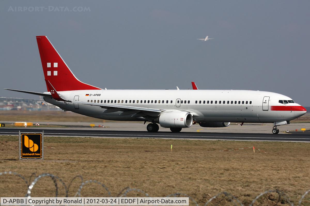 D-APBB, 2008 Boeing 737-8Q8 C/N 35278, at fra
