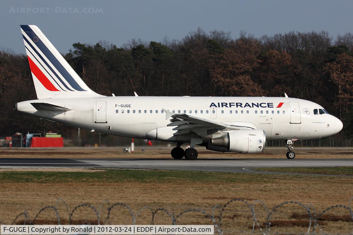 F-GUGE, 2003 Airbus A318-111 C/N 2100, at fra