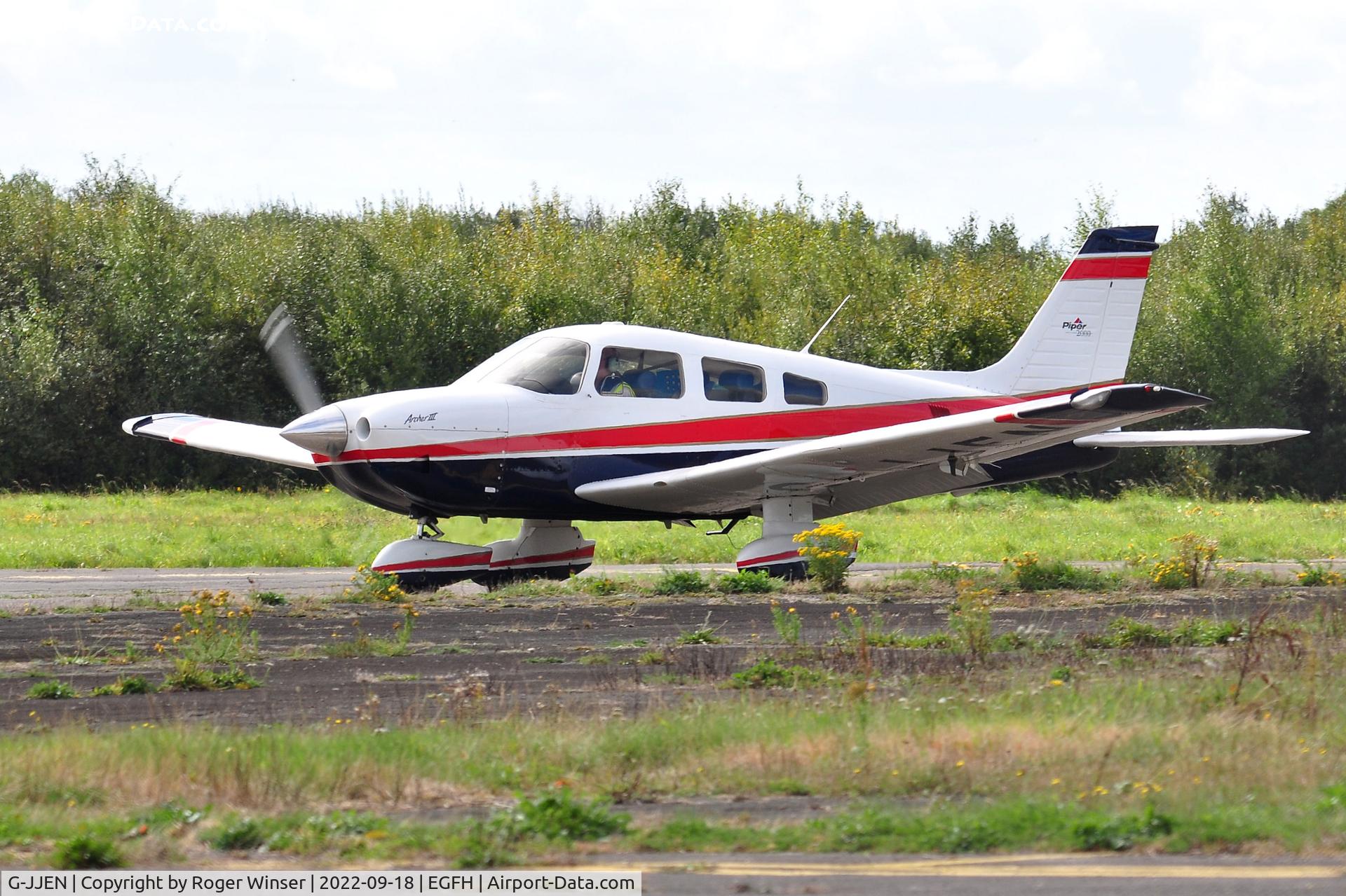 G-JJEN, 2000 Piper PA-28-181 Cherokee Archer III C/N 28-43370, Visiting Archer III.