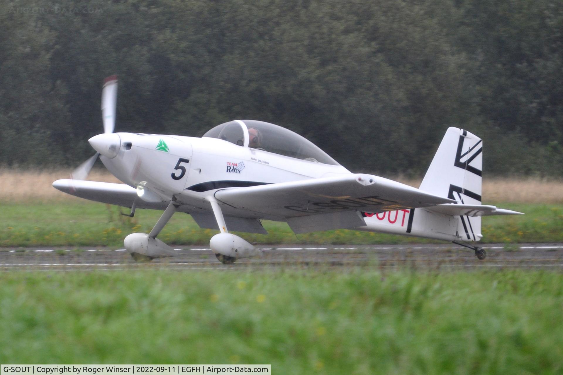 G-SOUT, 2006 Vans RV-8 C/N PFA 303-13295, Visiting aircraft (Raven 5 in Team Raven).