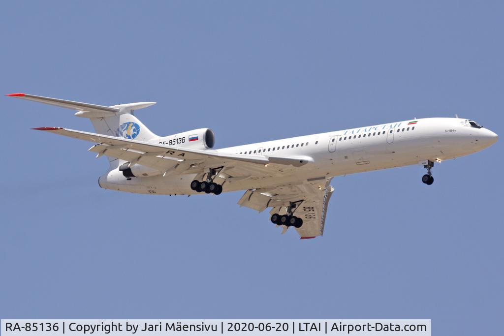 RA-85136, 1988 Tupolev Tu-154M C/N 88A791, RA-85136