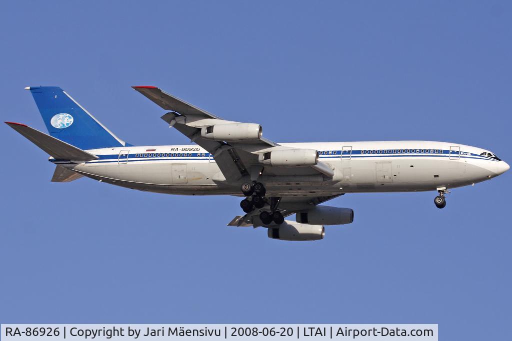 RA-86926, 1991 Ilyushin Il-86 C/N 51483210100, RA-86926