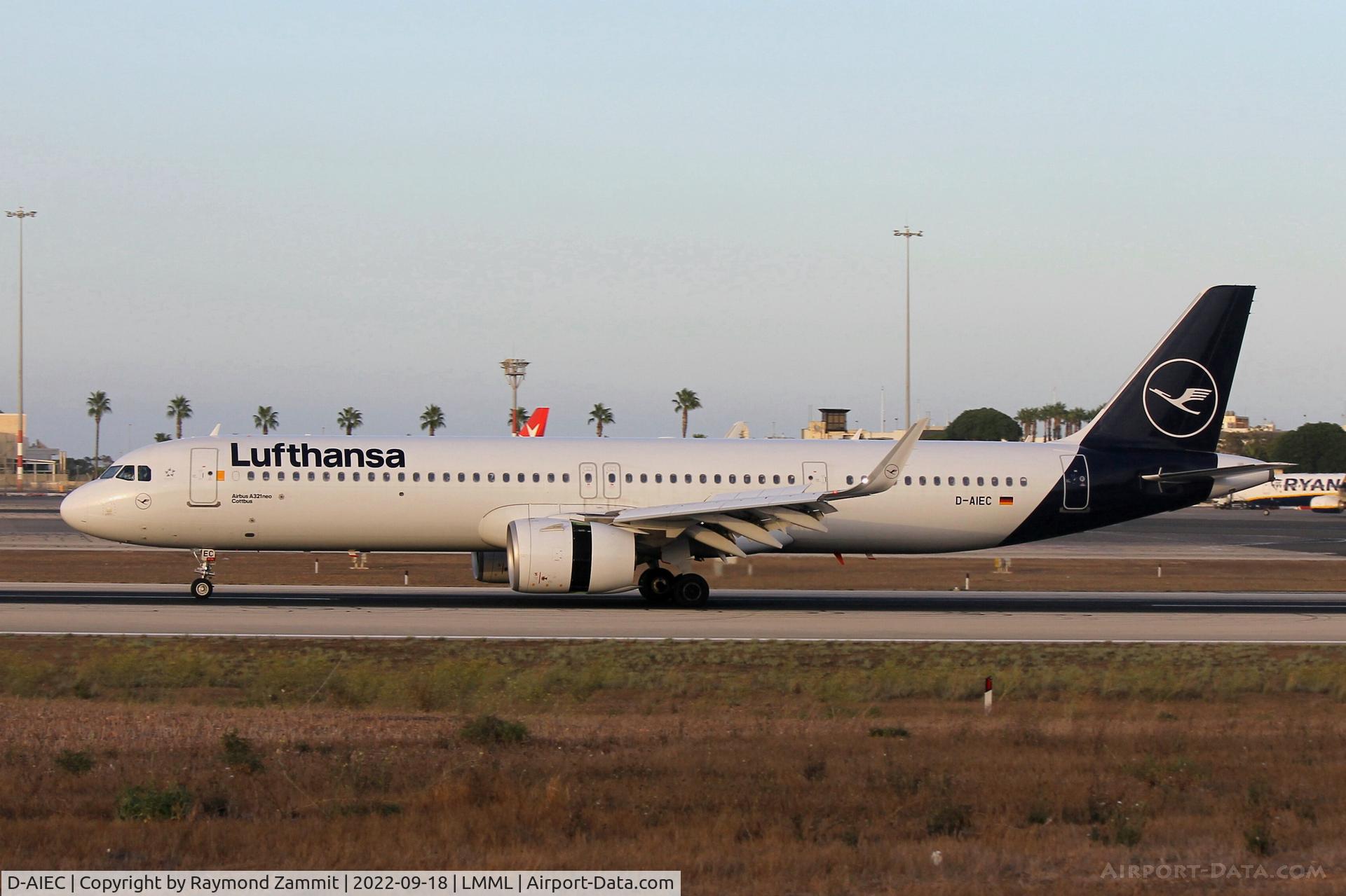 D-AIEC, 2019 Airbus A321-271NX C/N 8814, A321 D-AIEC Lufthansa
