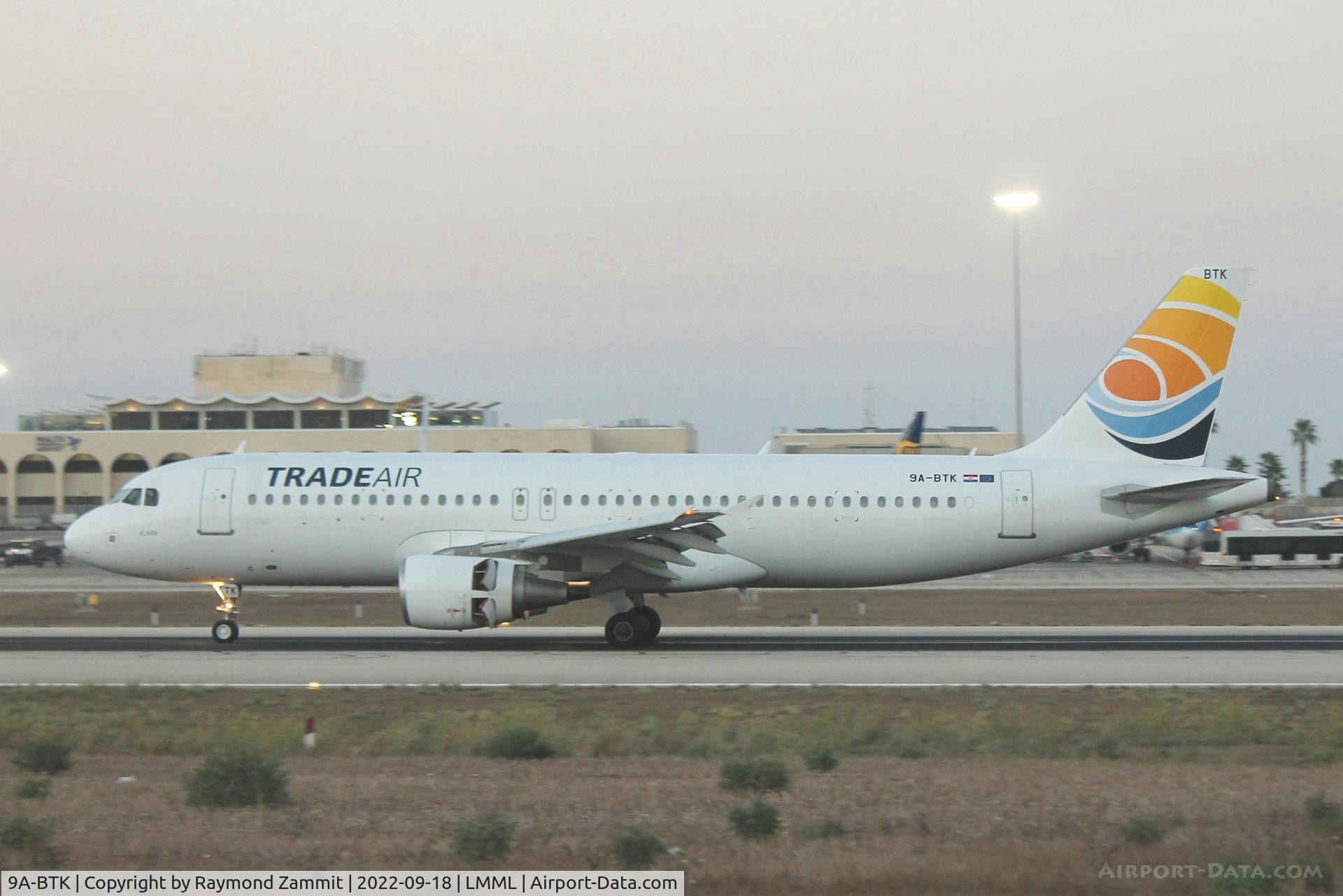 9A-BTK, 2005 Airbus A320-214 C/N 2569, A320 9A-BTK Trade Air