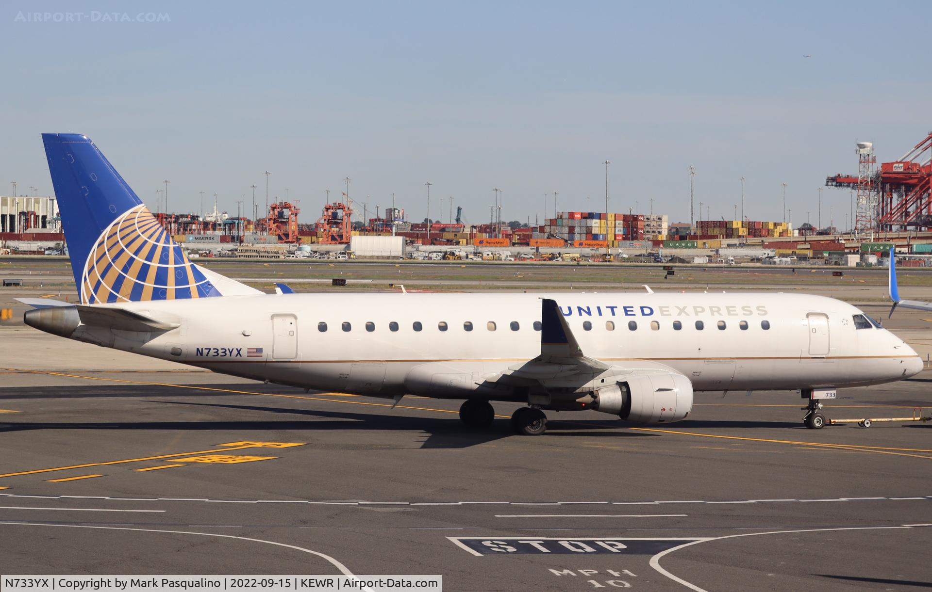 N733YX, 2016 Embraer 175LR (ERJ-170-200LR) C/N 17000539, ERJ-170-200LR