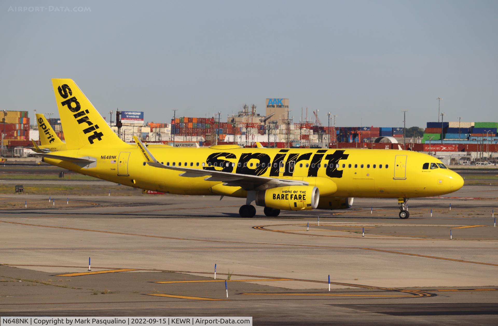 N648NK, 2017 Airbus A320-232 C/N 7656, Airbus A320-232